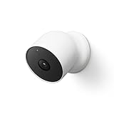 Google Nest Cam in aer liber sau in interior, baterie - a doua generatie - 1 pachet